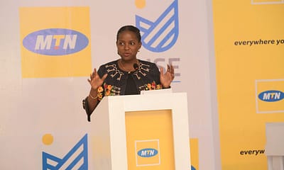 Anne-Juuko-Chief-Executive-Officer-Stanbic-Bank-the-transaction-advisor-of-the-MTN-IPO-makes-her-remarks-during-the-listing-of-MTN-on-the-Uganda-Securities-Exchange