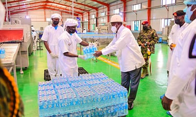Museveni commissions Uzima Production Plant