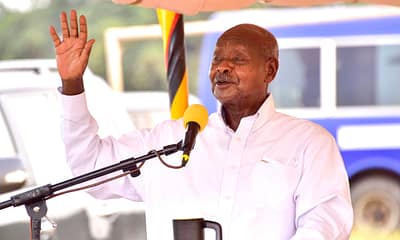 President Museveni addressing the people of Gulu
