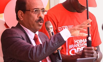 DTB Uganda’s Chief Executive Officer Varghese Thambi