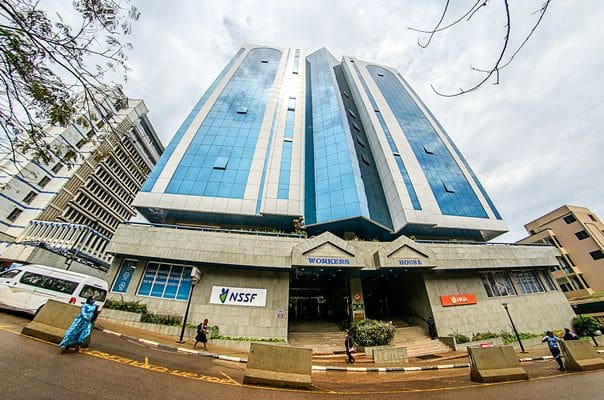 NSSF Headquarters in Kampala.